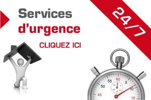 Service D’Urgence - 24/7 - Cliquez ici